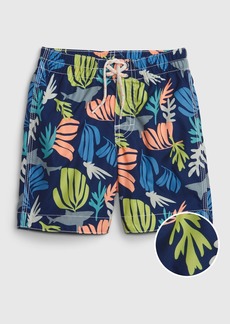 Gap Toddler 100% Recycled Graphic Swim Trunks
