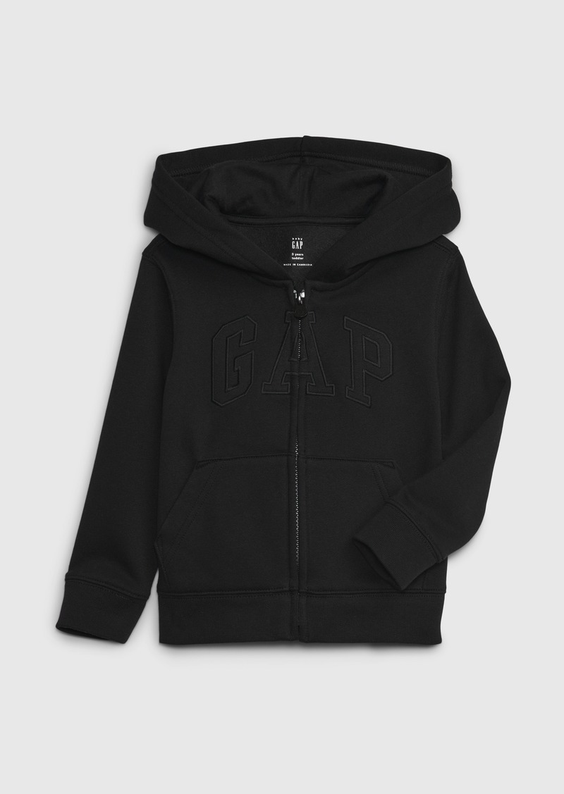 babyGap Vintage Soft Arch Logo Zip Hoodie