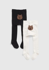 Gap Toddler Bear Tights (2-Pack)