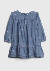 Gap Toddler Denim Heart Dress