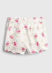 Gap Toddler Floral Scallop Shorts