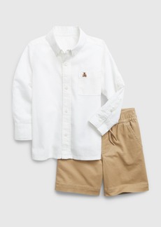 Gap Toddler Linen-Cotton Outfit Set