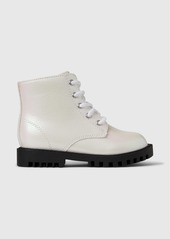 babyGap Metallic Lace-Up Boots