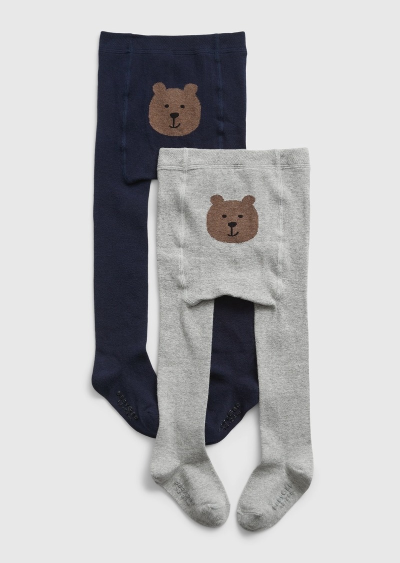 Gap Toddler Bear Tights (2-Pack)