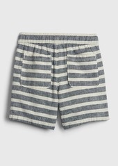 Gap Toddler Print Linen Pull-On Shorts