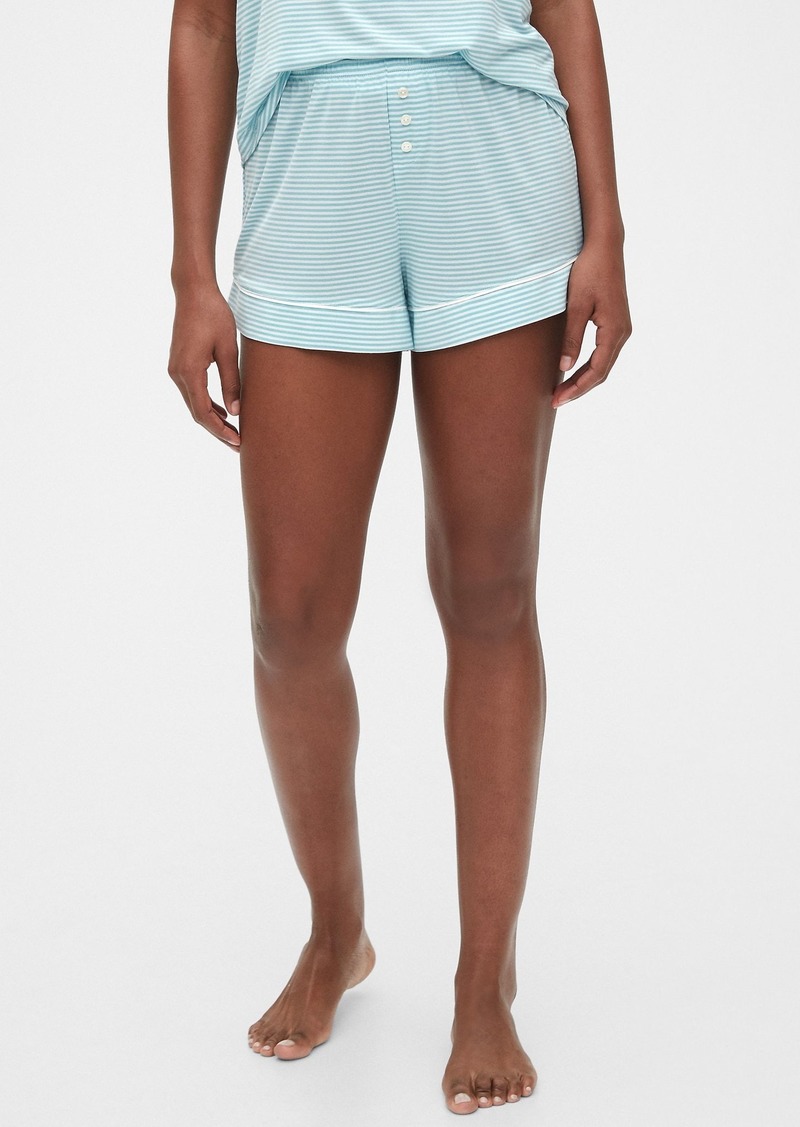 truesleep print shorts in modal