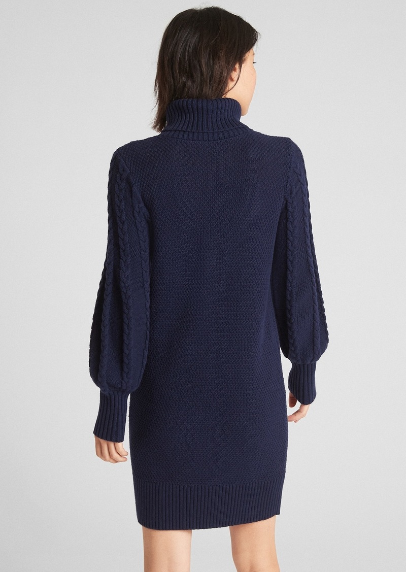 gap turtleneck sweater dress