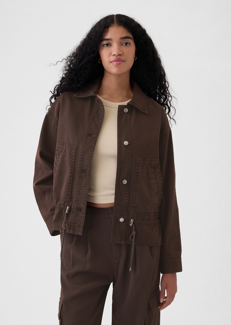 Gap Twill Utility Jacket