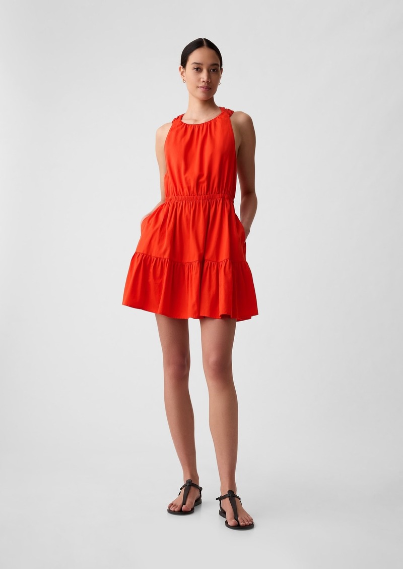 Gap Twist-Back Mini Dress