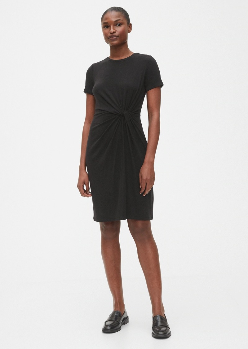 gap twist knot dress