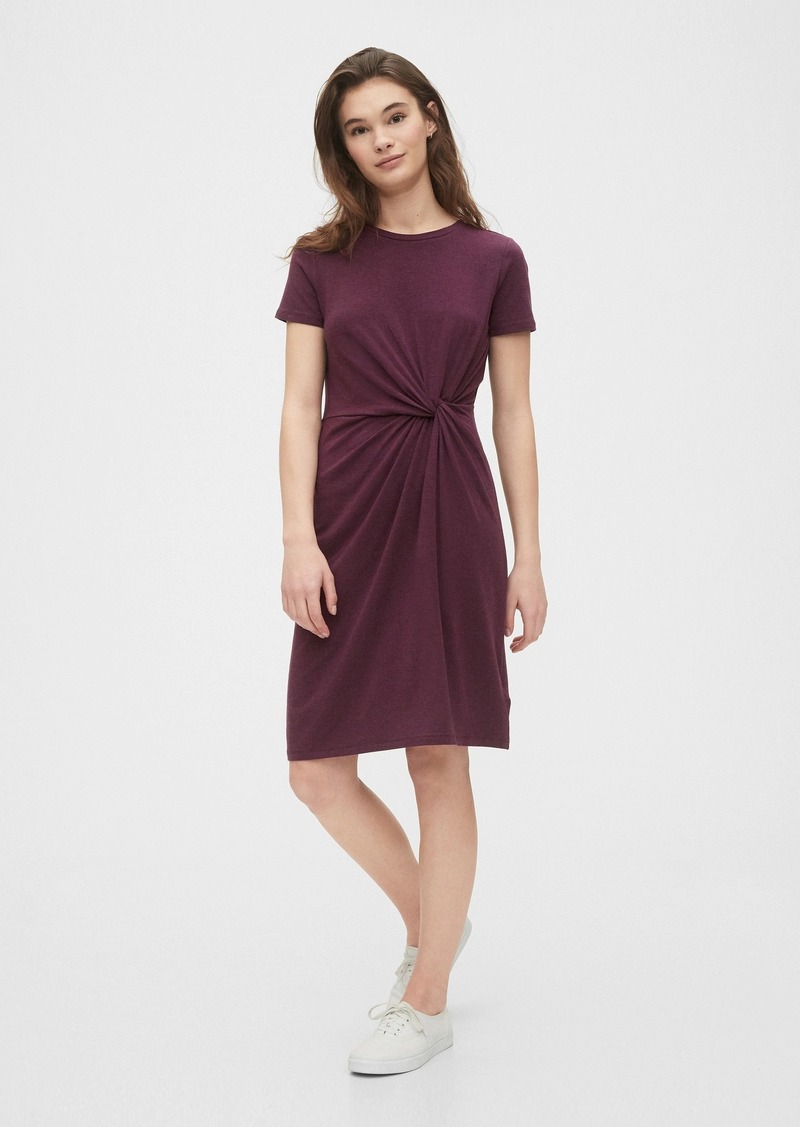 gap twist knot dress