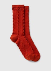 Gap Twisted-Knit Crew Socks