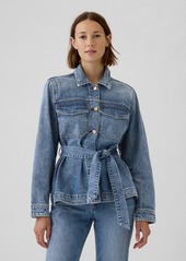 Gap UltraSoft Belted Denim Jacket