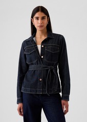 Gap UltraSoft Belted Denim Jacket