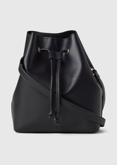 Gap Vegan Leather Crossbody Bucket Bag