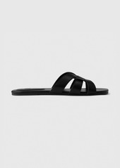 Gap Vegan Leather Cross Strap Sandals