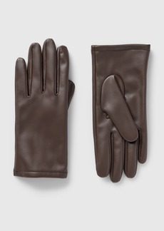 Gap Vegan Leather Gloves