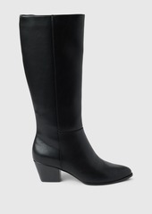 Gap Vegan Leather Tall Heeled Boots