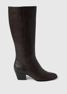 Gap Vegan Leather Tall Heeled Boots