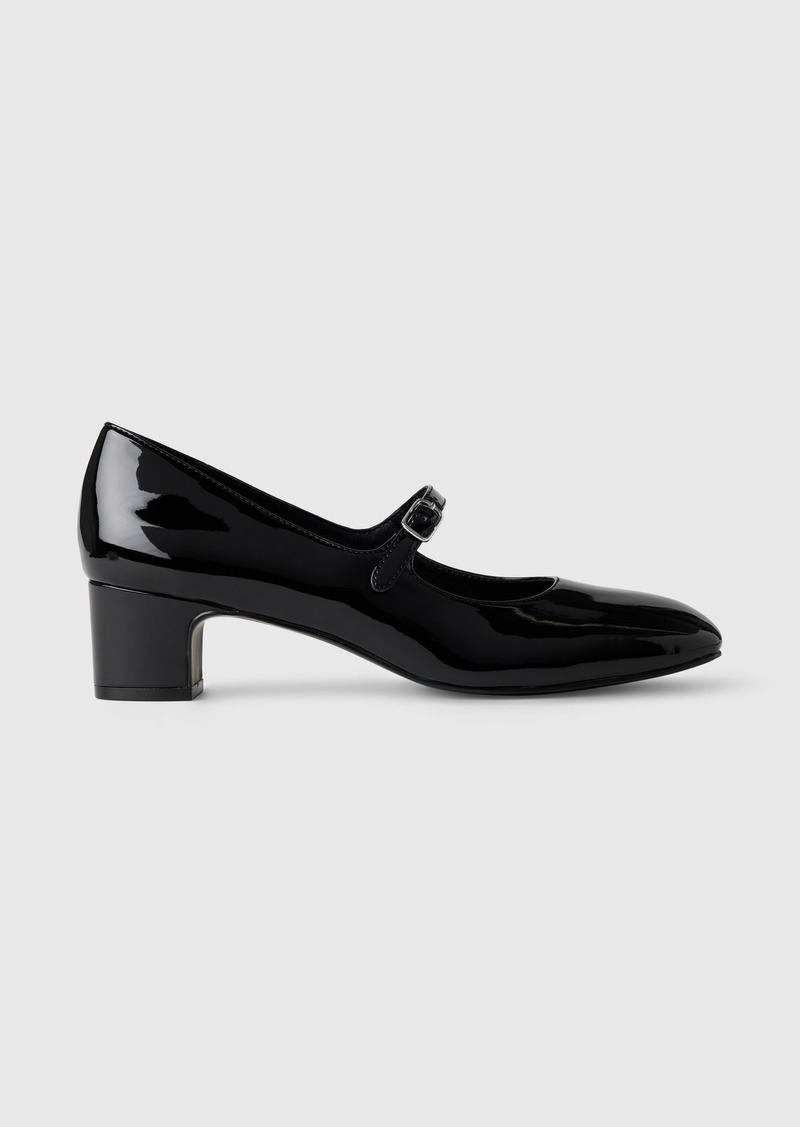 Gap Vegan Patent Leather Mary Jane Heels