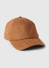 Gap Vegan Suede Baseball Hat