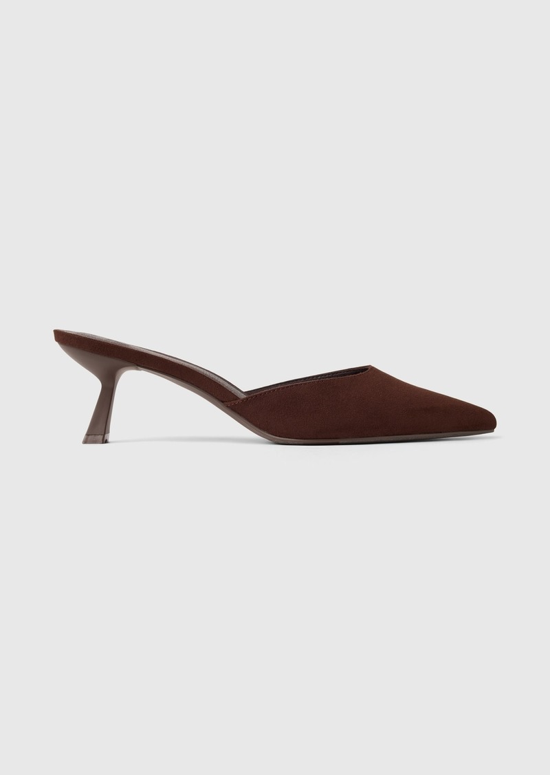 Gap Vegan Suede Kitten Heels