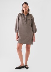 Gap Vegan Suede Shift Mini Dress