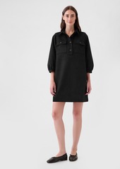 Gap Vegan Suede Shift Mini Dress