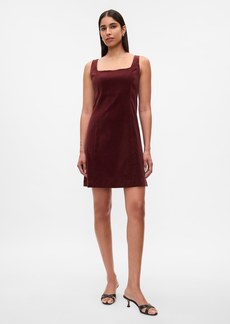 Gap Velvet Mini Dress