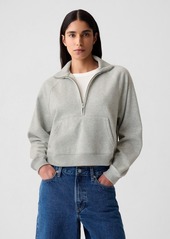 Gap Vintage Soft Cropped Half-Zip Pullover