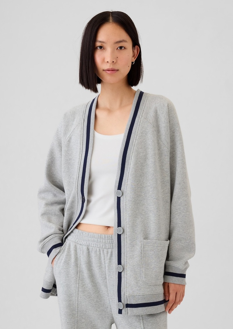 Gap Vintage Soft Oversized Varsity Cardigan