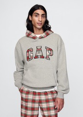 Gap Vintage Soft Striped Logo Hoodie