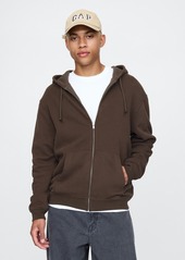 Gap Vintage Soft Waffle-Lined Zip Hoodie