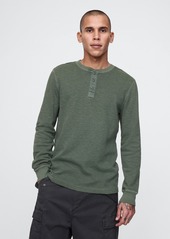 Gap Waffle Henley T-Shirt