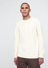 Gap Waffle Henley T-Shirt