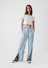 Gap High Rise Cargo Easy Jeans