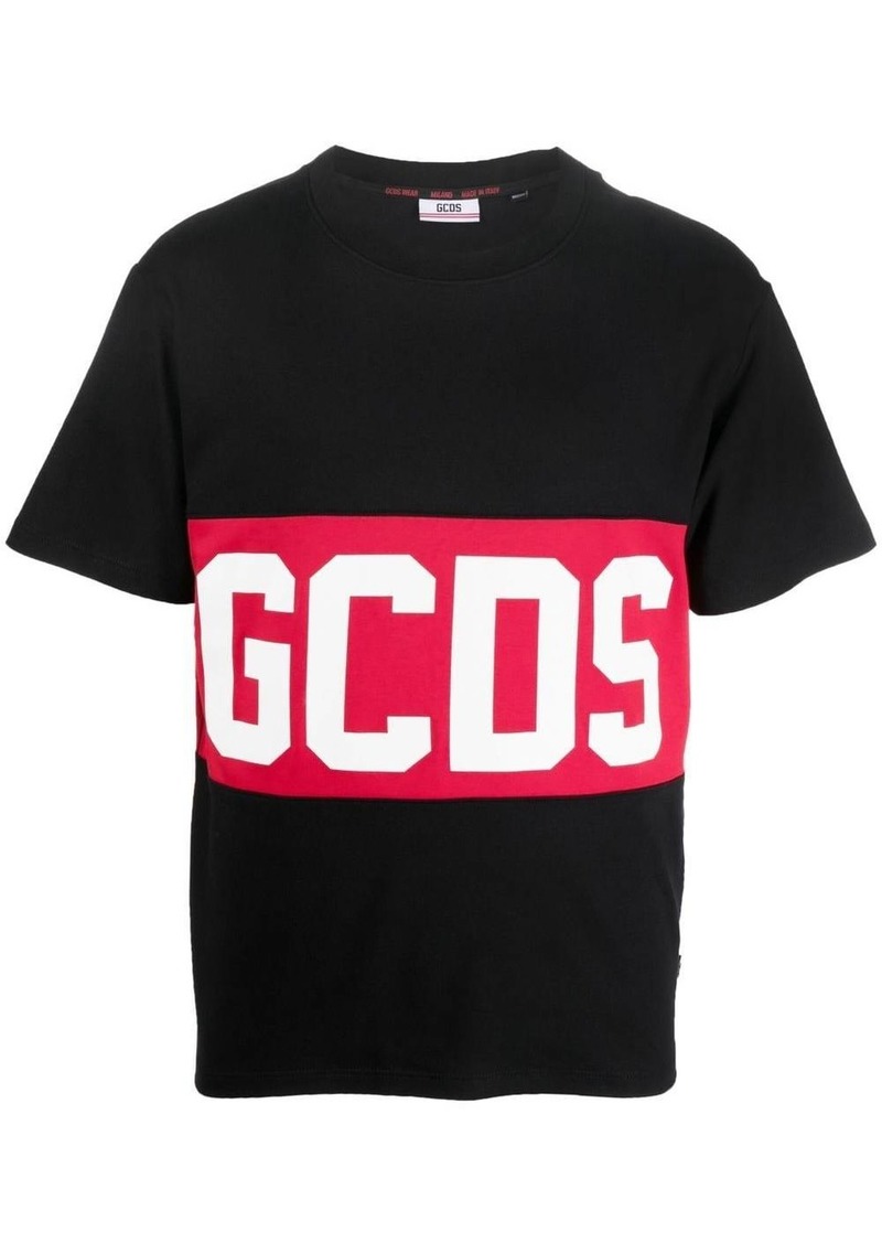 GCDS band logo-print T-shirt