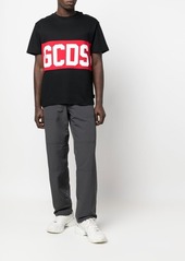 GCDS band logo-print T-shirt