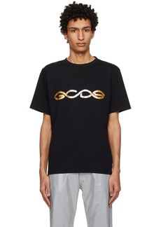 GCDS Black Reflective T-Shirt