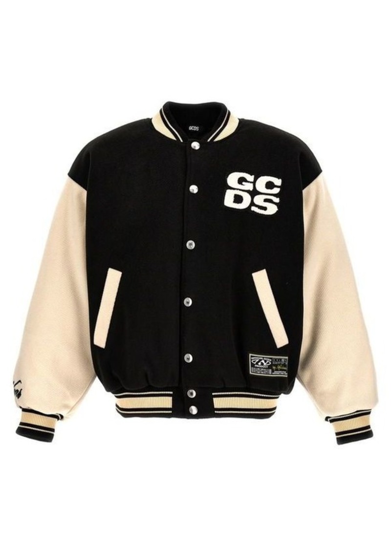 GCDS Embroidered bomber jacket