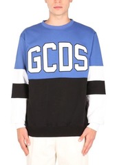 GCDS HOCKEY SWEATSHIRT WITH ULTRALOGUE