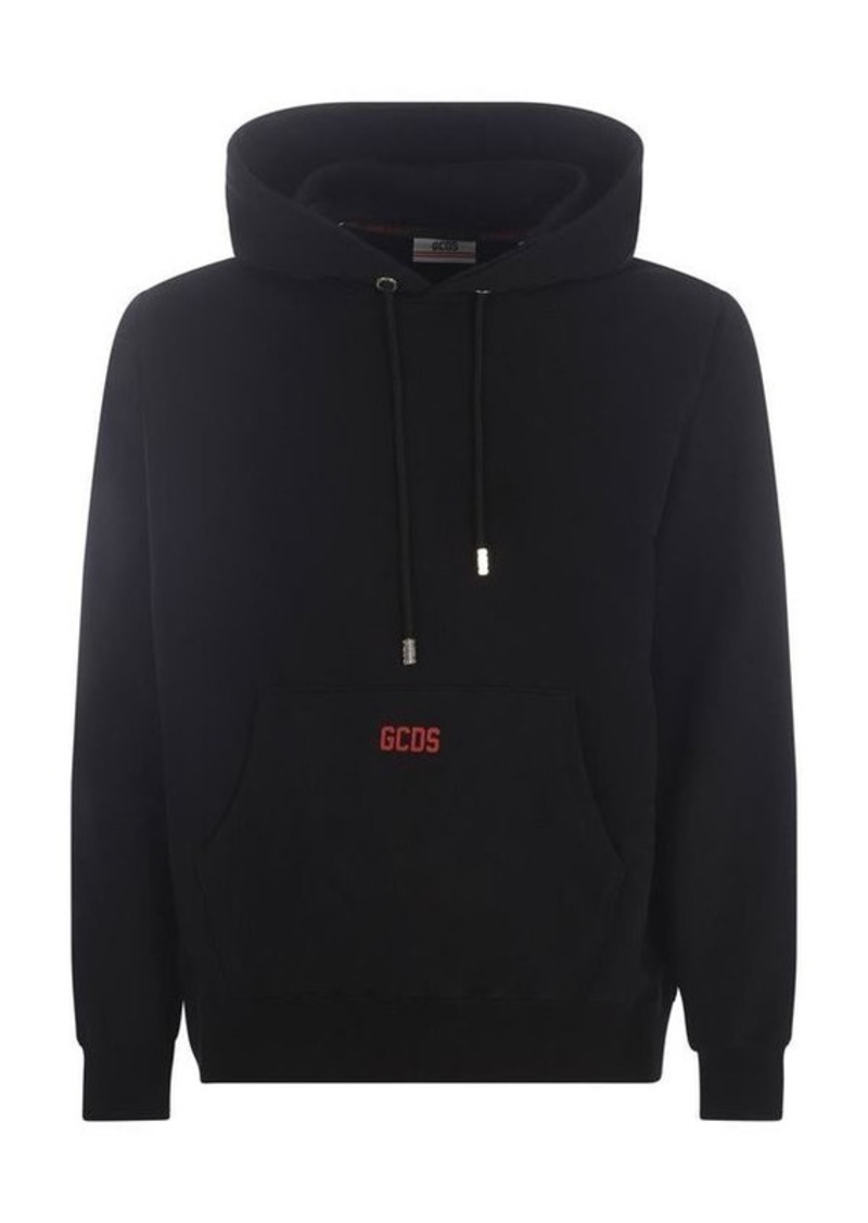 GCDS Hooded sweatshirt  "Basic Logo"