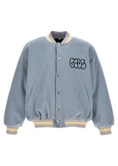 GCDS Logo bomber jacket