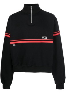 Gcds logo-print cotton sweatshirt