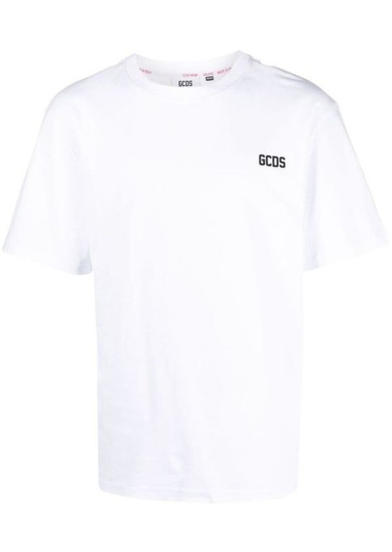 GCDS Logo print cotton T-shirt