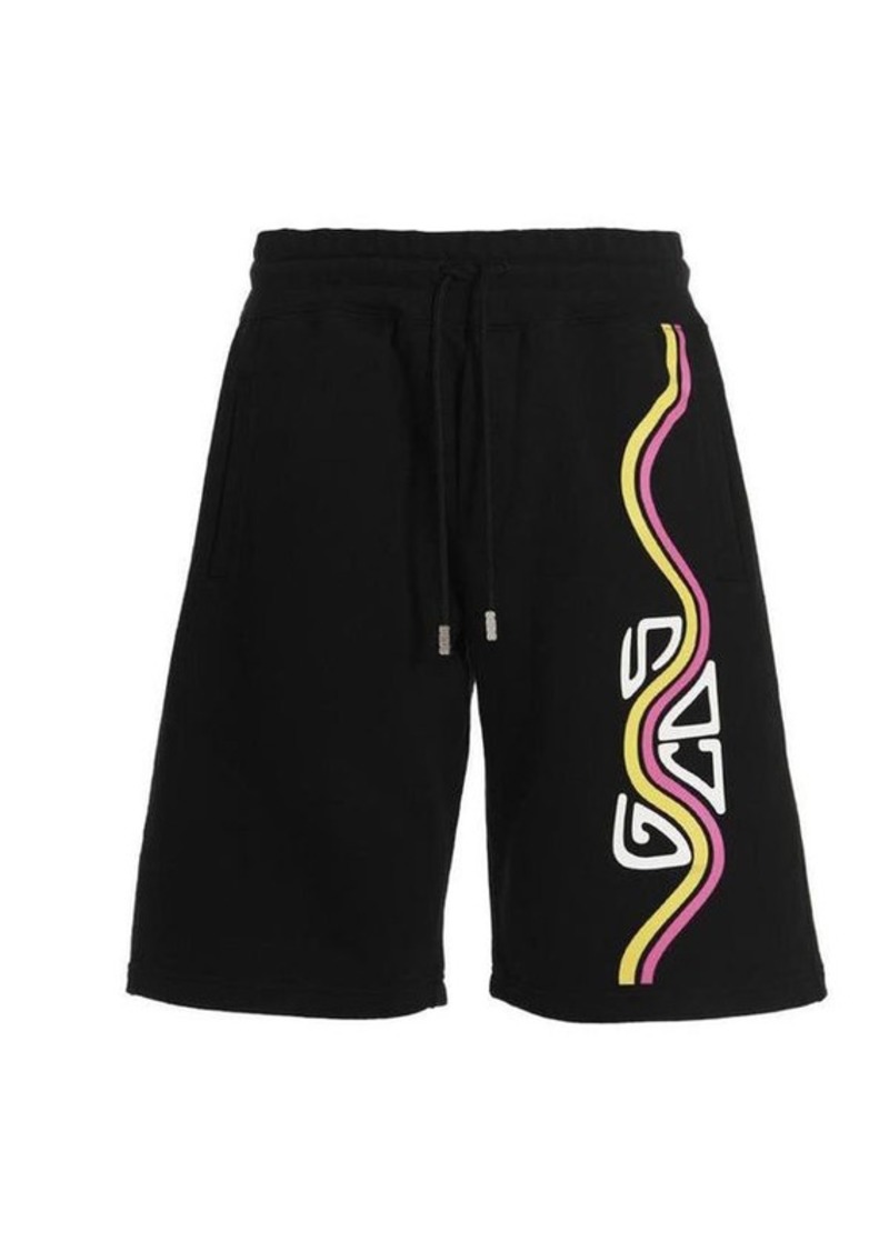 GCDS ‘Waved Logo' bermuda shorts