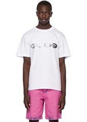 GCDS White Printed T-Shirt