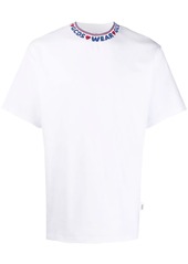 GCDS logo-collar T-shirt