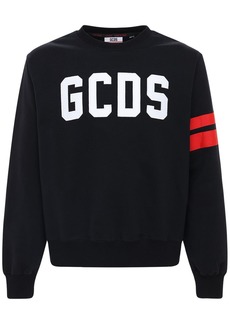 GCDS Logo Cotton Sweatshirt
