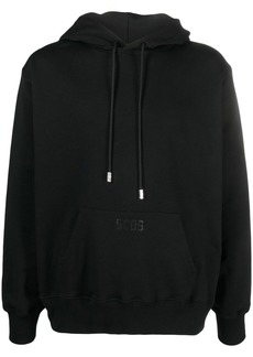 GCDS logo-detail drawstring hoodie